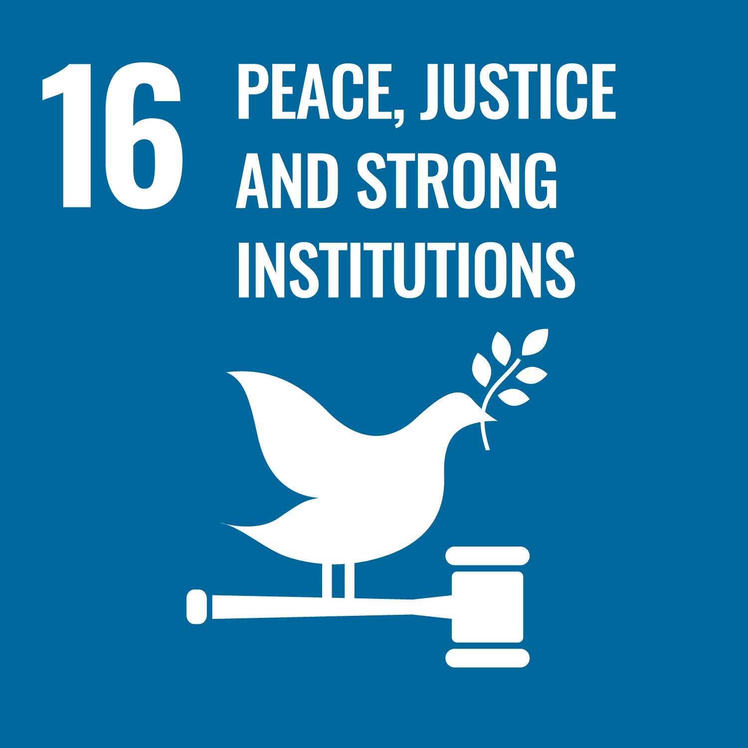 SDGs 16 Peace,Justice and Strong Institutions