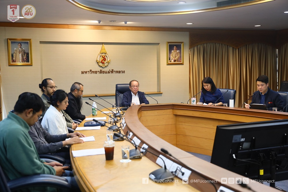 มฟล. จัดการประชุมคณะกรรมการบริหารหลักสูตรระยะสั้นพุทธศิลปกรรม ครั้งที่ 1/2568