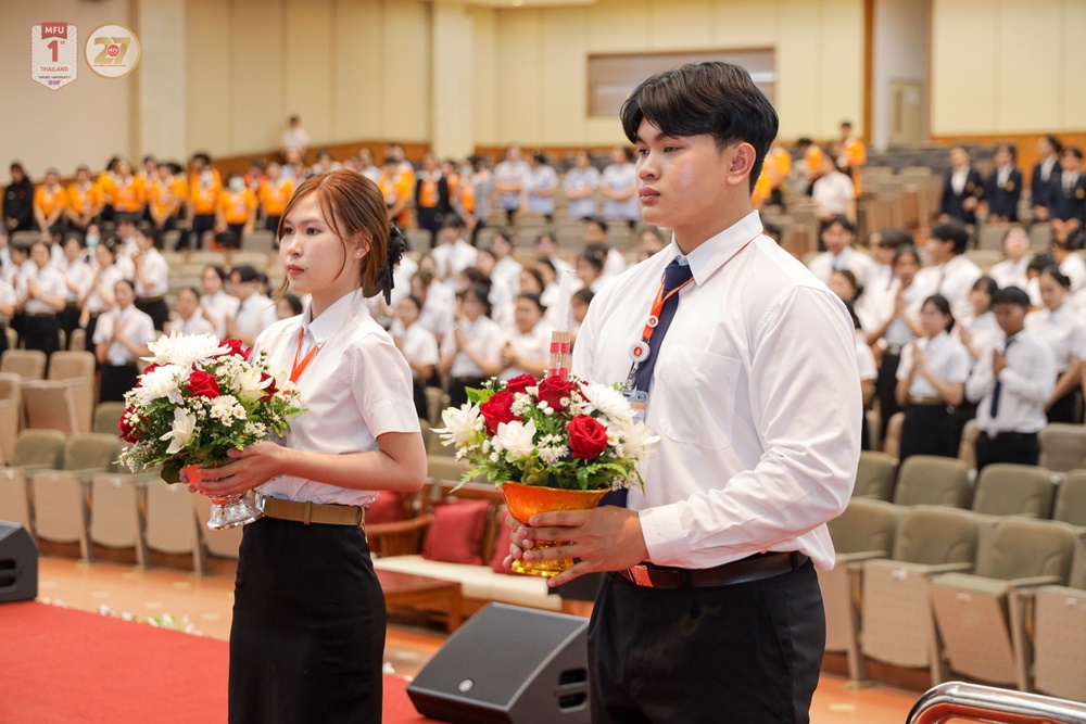 มฟล. จัดงาน “วันพยาบาลของแม่ฟ้าและพิธีไหว้ครูพยาบาล” ประจำปี 2568