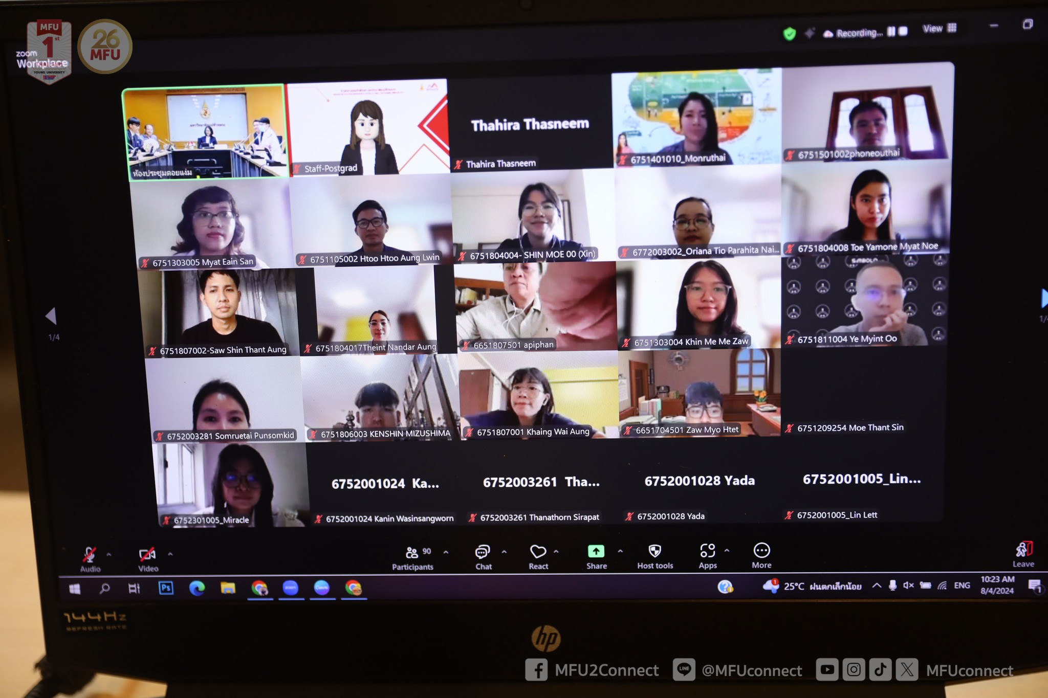 MFU News : Postgraduate_orientation_Inter_student_2024__6_.jpg