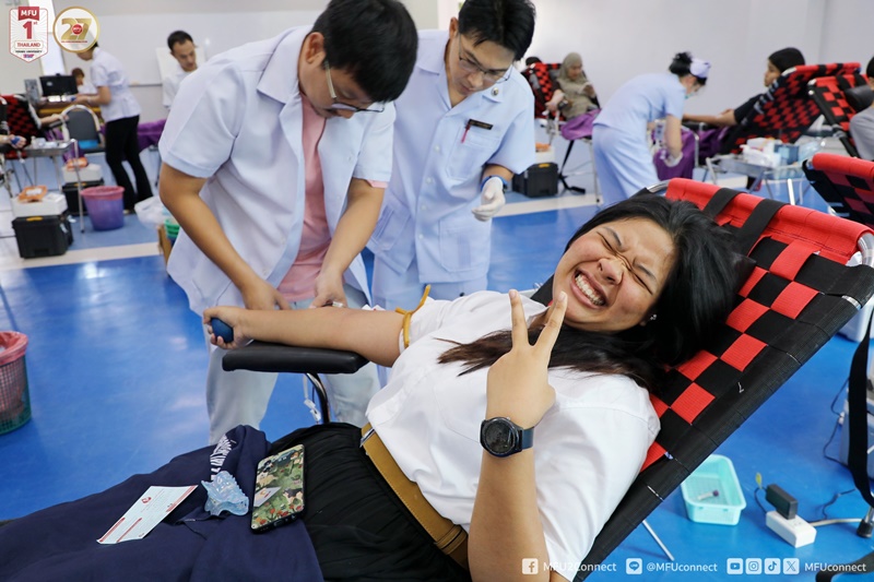 มฟล. จัดกิจกรรมวันมหิดล พร้อมรับบริจาคโลหิต เพื่อน้อมรำลึกพระบิดาแห่งการแพทย์ไทย