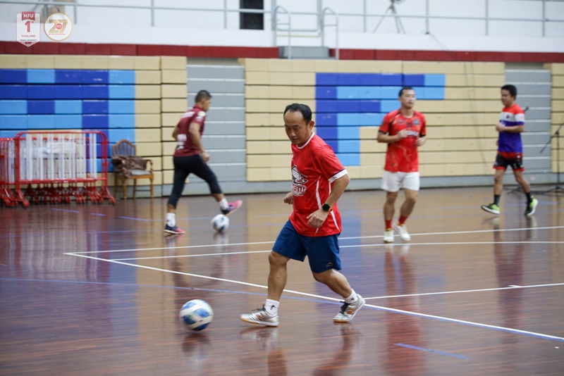 ม.แม่ฟ้าหลวง จัดอบรมหลักสูตรพัฒนาทักษะโค้ชฟุตซอล